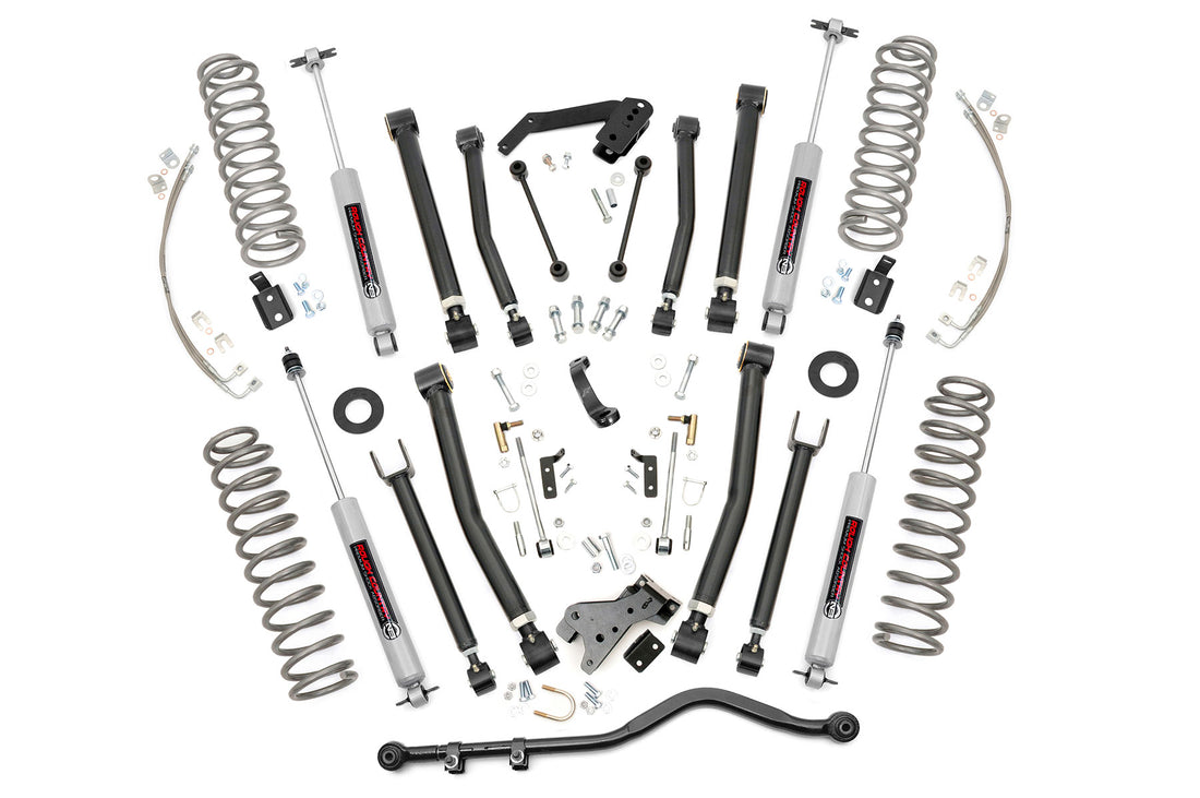 Rough Country 6 Inch Lift Kit | 4-Door | X-Series | Jeep Wrangler JK 2WD/4WD (2007-2018)