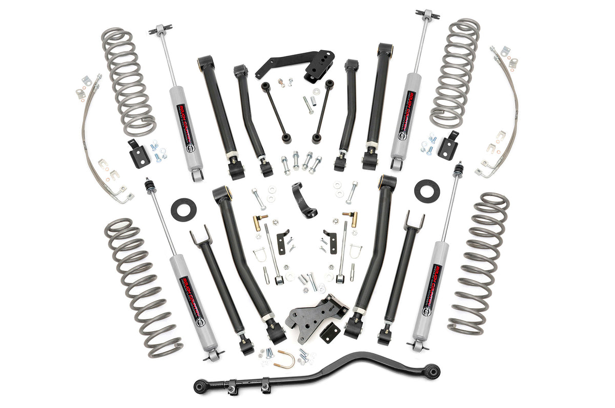 Rough Country 6 Inch Lift Kit | 4-Door | X-Series | Jeep Wrangler JK 2WD/4WD (2007-2018)