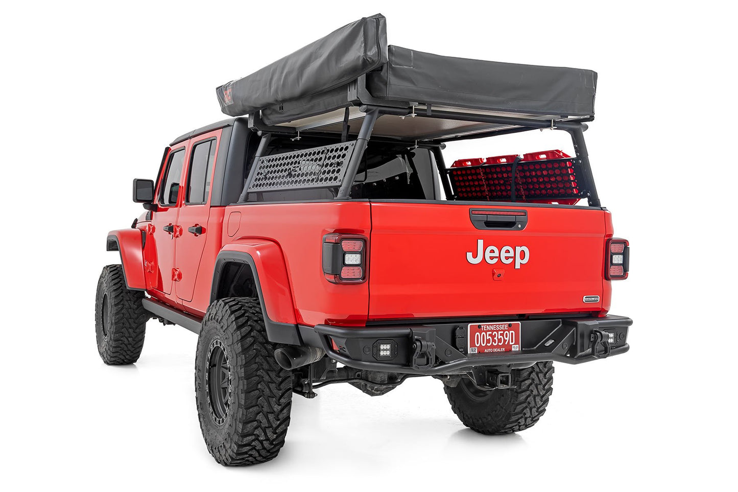 Rough Country (PSR610530) Power Running Boards | Dual Electric Motor | Jeep Gladiator JT 4WD (20-24) - Trucks R Us