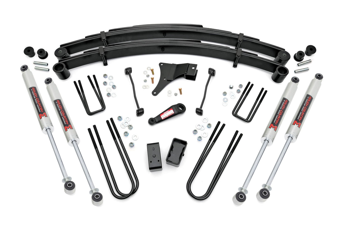 Rough Country 4 Inch Lift Kit | Ford F-250/F-350 Super Duty 4WD (1999) - M1 Monotube