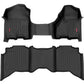 Rough Country Floor Mats | Ram 1500 2WD/4WD (2012-2018 & Classic) - First & Second Row / Bench Seat / Crew/Mega Cab