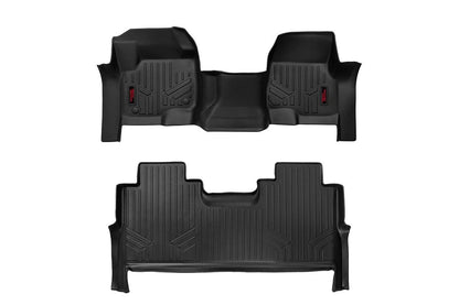 Rough Country Floor Mats | Ford F-250/F-350 Super Duty 2WD/4WD (2017-2026)