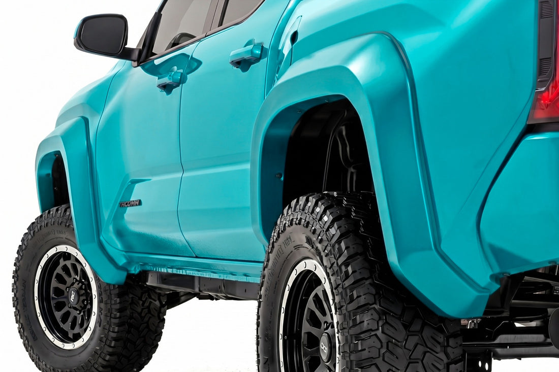 Rough Country Sport Fender Flares | Toyota Tacoma 2WD/4WD (2024-2026) - 796 | Wave Maker
