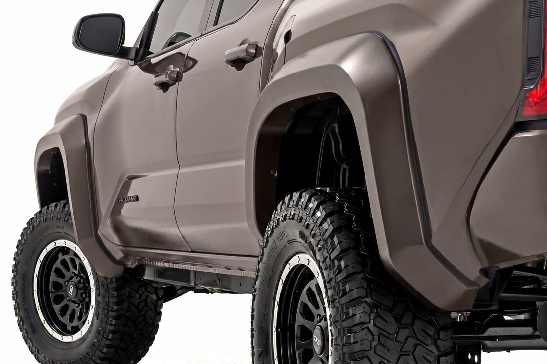 Rough Country Sport Fender Flares | Toyota Tacoma 2WD/4WD (2024-2026) - 4Z2 | Mudbath