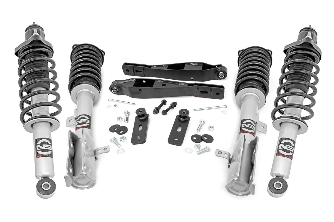 Rough Country 2 Inch Lift Kit | Jeep Compass (07-16)/Patriot (10-17) 4WD - Lifted N3 Struts (Front&Rear)