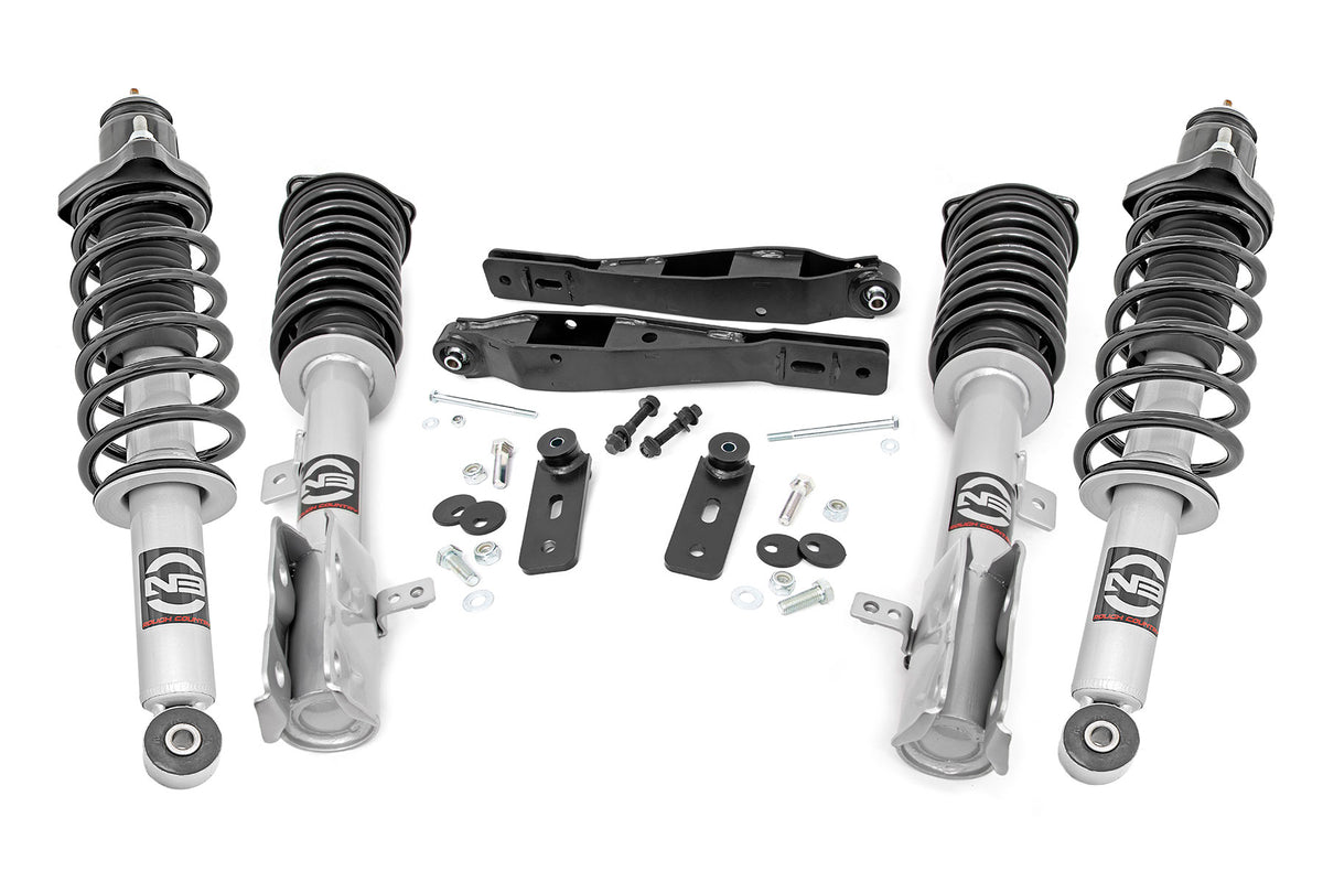 Rough Country 2 Inch Lift Kit | Jeep Compass (07-16)/Patriot (10-17) 4WD - Lifted N3 Struts (Front&Rear)