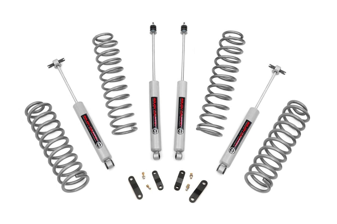 Rough Country 2.5 Inch Lift Kit | 2-Door | Jeep Wrangler JK 4WD (2007-2018) - Premium N3