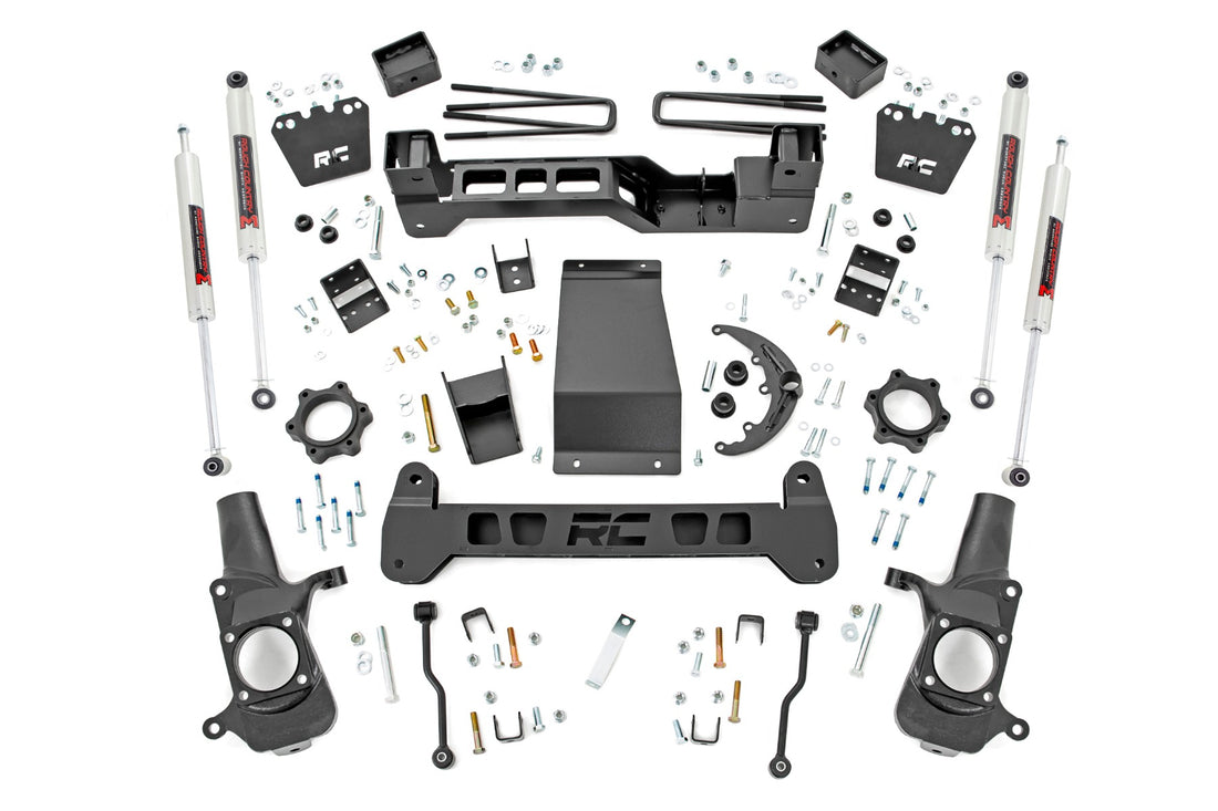 Rough Country 6 Inch Lift Kit | Chevy Silverado & GMC Sierra 2500HD 4WD (2001-2010) - M1 Monotube