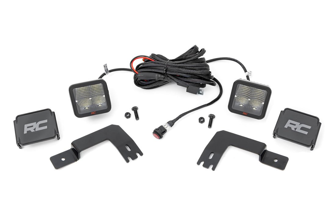 Rough Country LED Cube Light Kit | Under Bed | Polaris Xpedition ADV 5/Xpedition XP - Spectrum Series