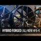Vossen HF6-4 20x9.5 / 6x139.7 / ET15 / Deep Face / 106.1 - Matte Gunmetal Wheel