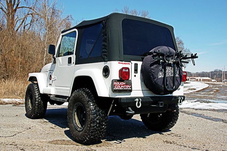 Rough Country Soft Top | 2-Door | Full Steel Doors | Jeep Wrangler TJ (97-06)