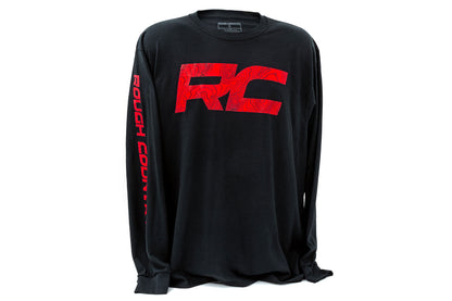Rough Country Long Sleeve | RC Tread Sleeve | Black