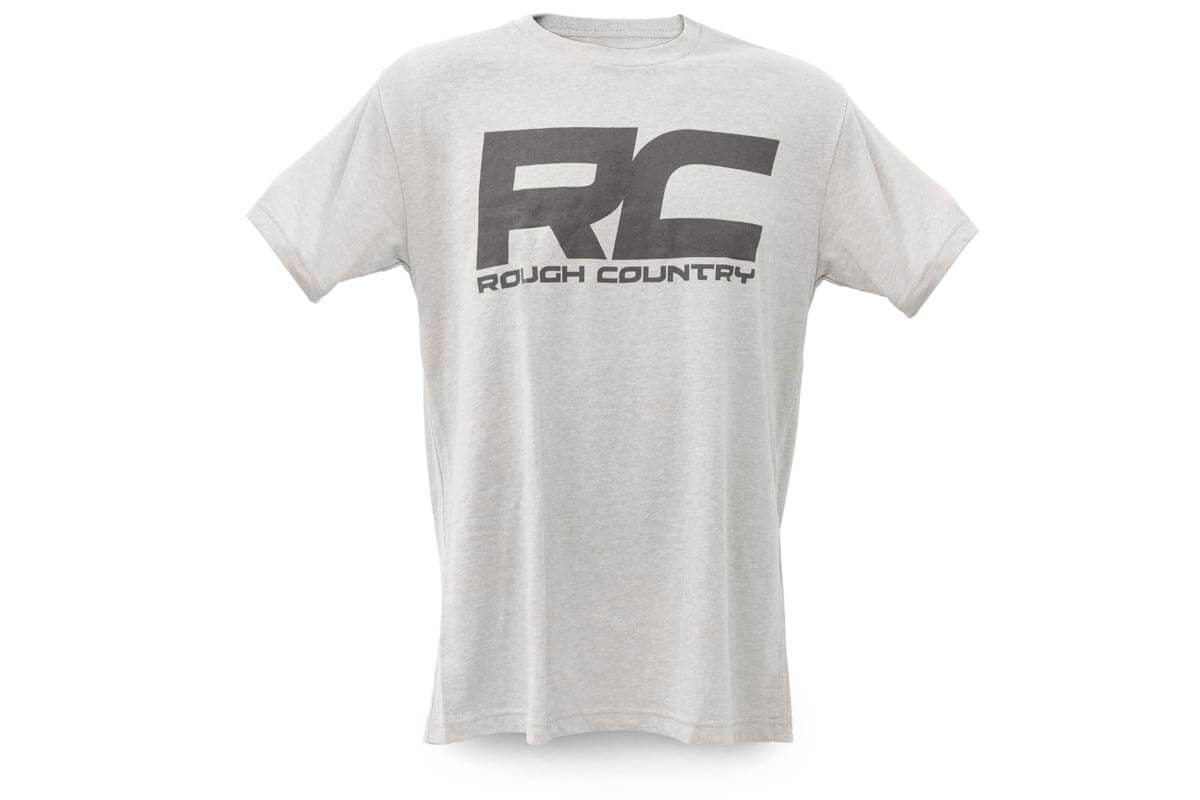 Rough Country RC Grey Logo T-Shirt - Men - 2X-Large