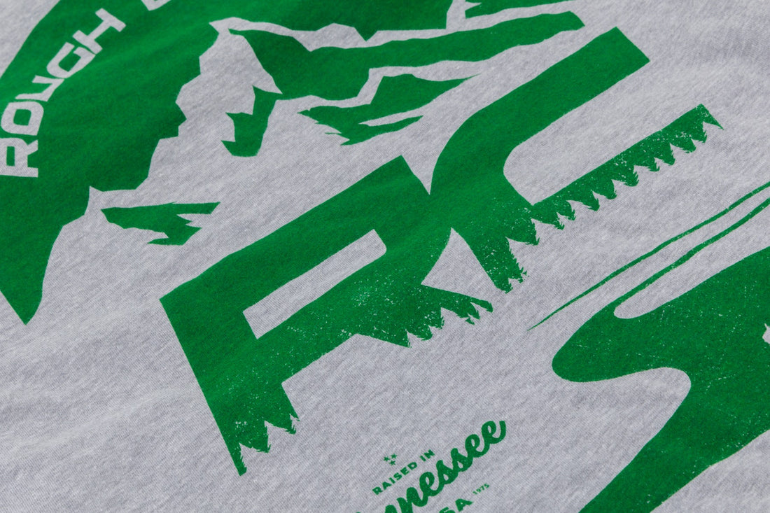 Rough Country T-Shirt | RC Mountains | Gray