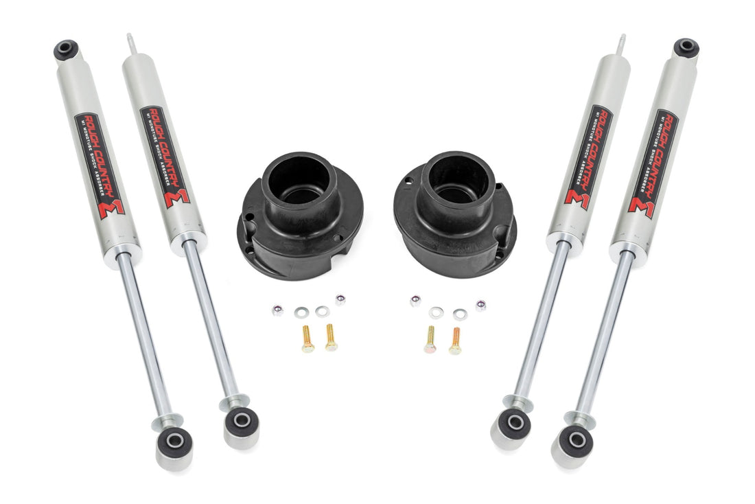 Rough Country 2.5 Inch Leveling Kit | Ram 2500 (14-26)/3500 (13-26) 4WD - M1 Monotube / Leaf Spring