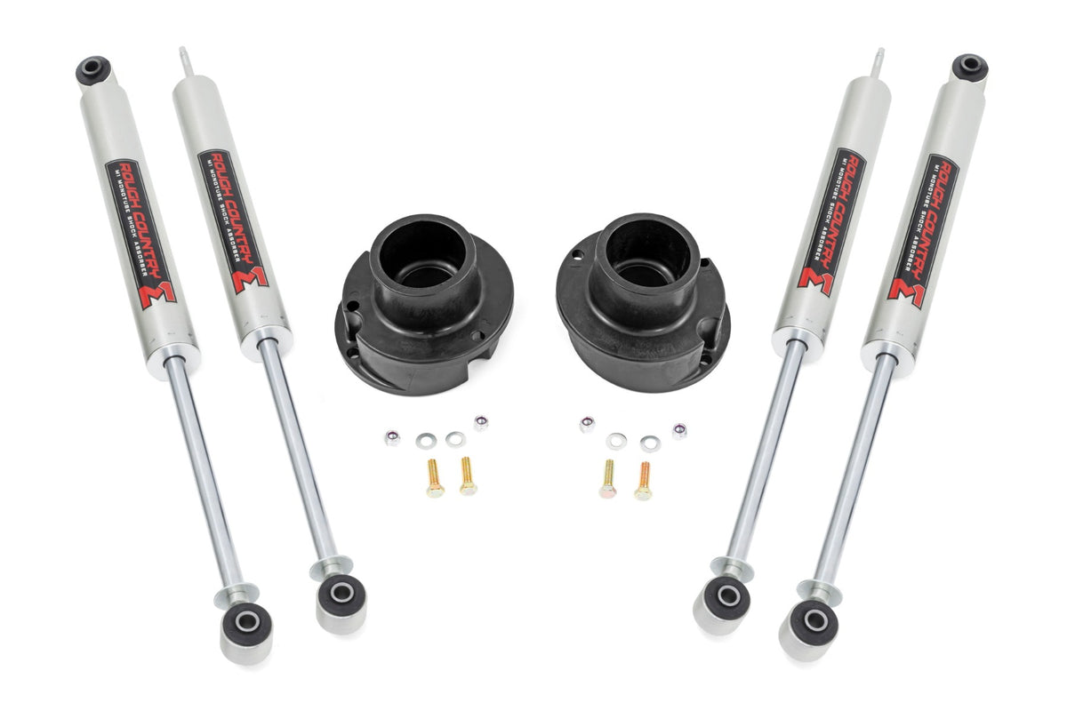 Rough Country 2.5 Inch Leveling Kit | Ram 2500 (14-26)/3500 (13-26) 4WD - M1 Monotube / Leaf Spring