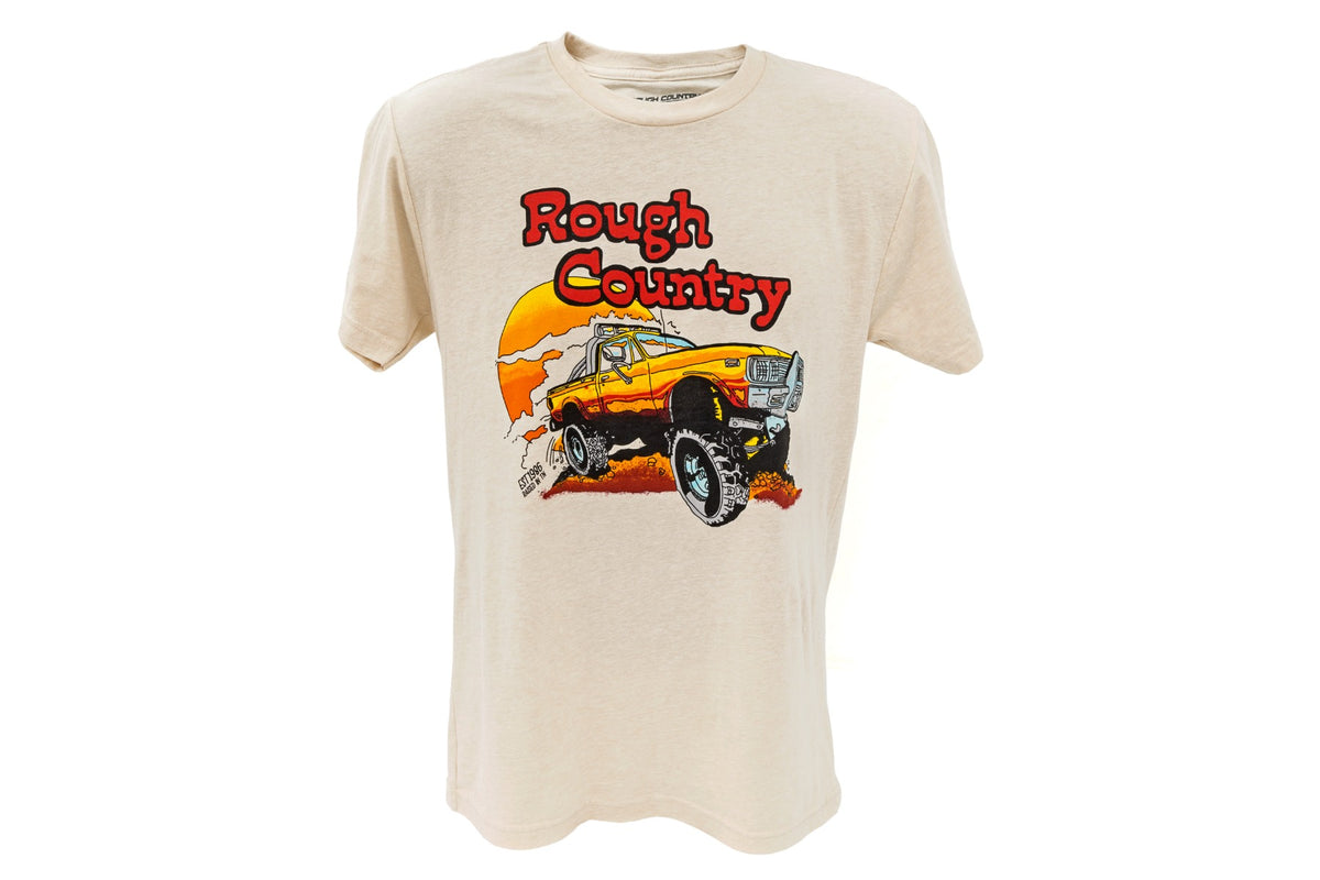 Rough Country T-Shirt | Throwback | Cream