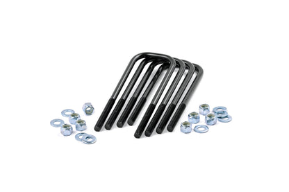 Rough Country Universal Large Radius Semi Round U-Bolt Kit (Multiple Sizes)