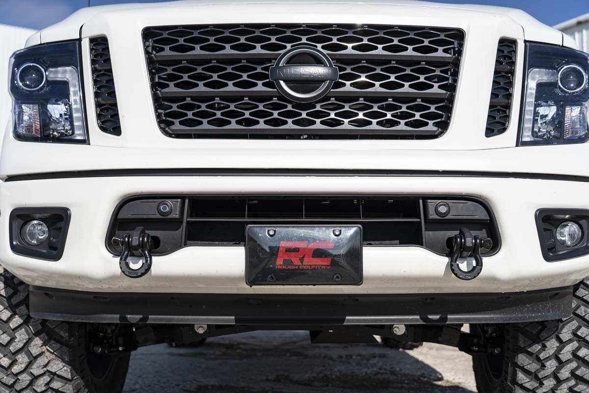 Rough Country Tow Hook Brackets | Nissan Titan 2WD/4WD (2017-2024)