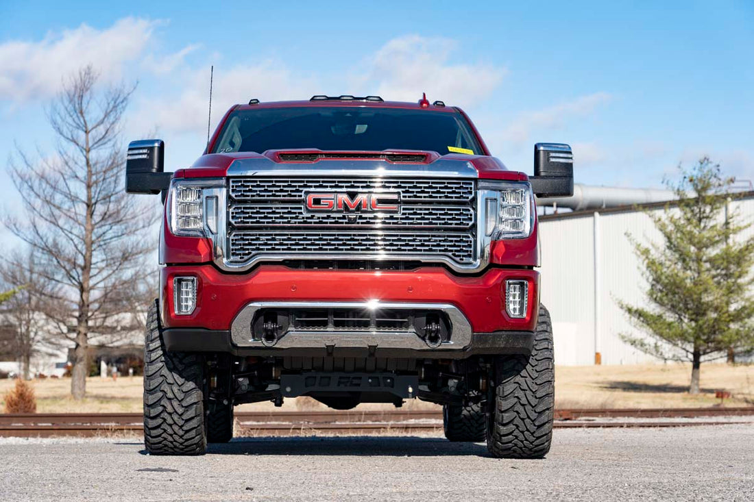 Rough Country Tow Hook Brackets | GMC Sierra 2500 HD 2WD/4WD (2020-2026)