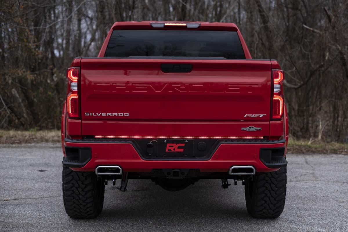 Rough Country Premium Quad-Row Multi-Function LED Tailgate Light Strip
