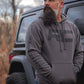 Rough Country Heavyweight Hoodie | RC Topographical | Charcoal