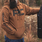 Rough Country Heavyweight Hoodie | RC Topographical | Saddle