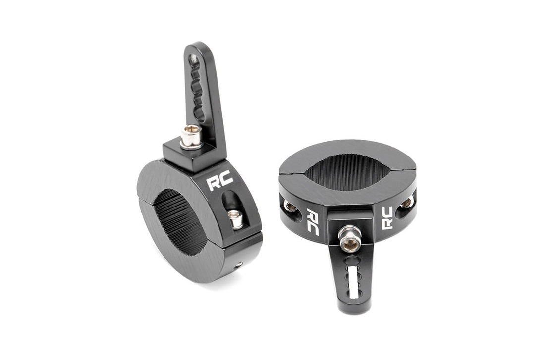 Rough Country Universal LED Light Adjustable Mounting Clamps - 1.65 - 2-inches