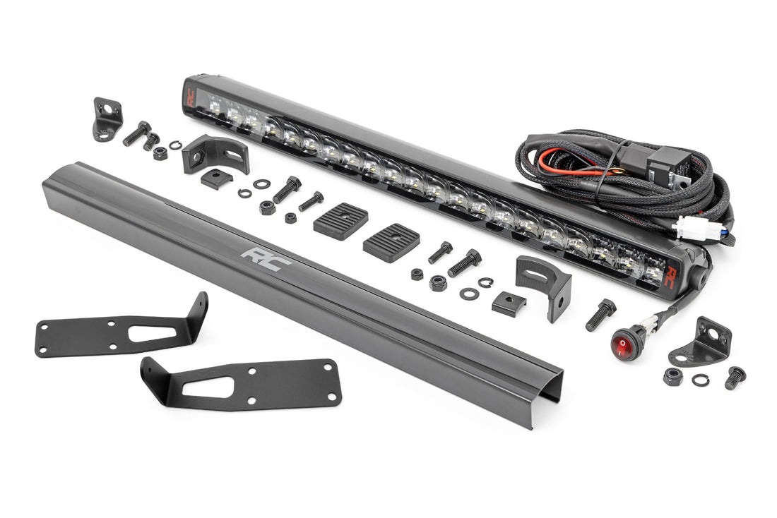 Rough Country LED Bumper Mount | Ram 2500/3500 4WD (2010-2018) - Spectrum Series