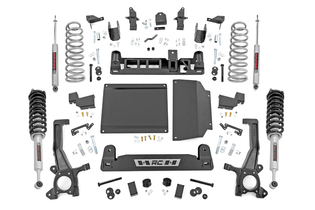 Rough Country 6 Inch Lift Kit | Toyota Tundra 4WD (2022-2026) - Without Auto Adjusting Headlights / N3 Struts w/N3 Rear Shocks