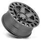 BR YORK 17X8 6X130 +52 84 M-GNMTL