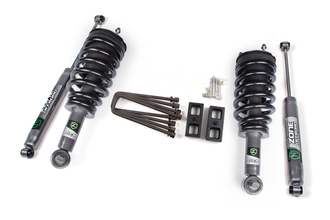 Zone Offroad 2" Lift Kit | Chevy Silverado & GMC Sierra 1500 (07-18)