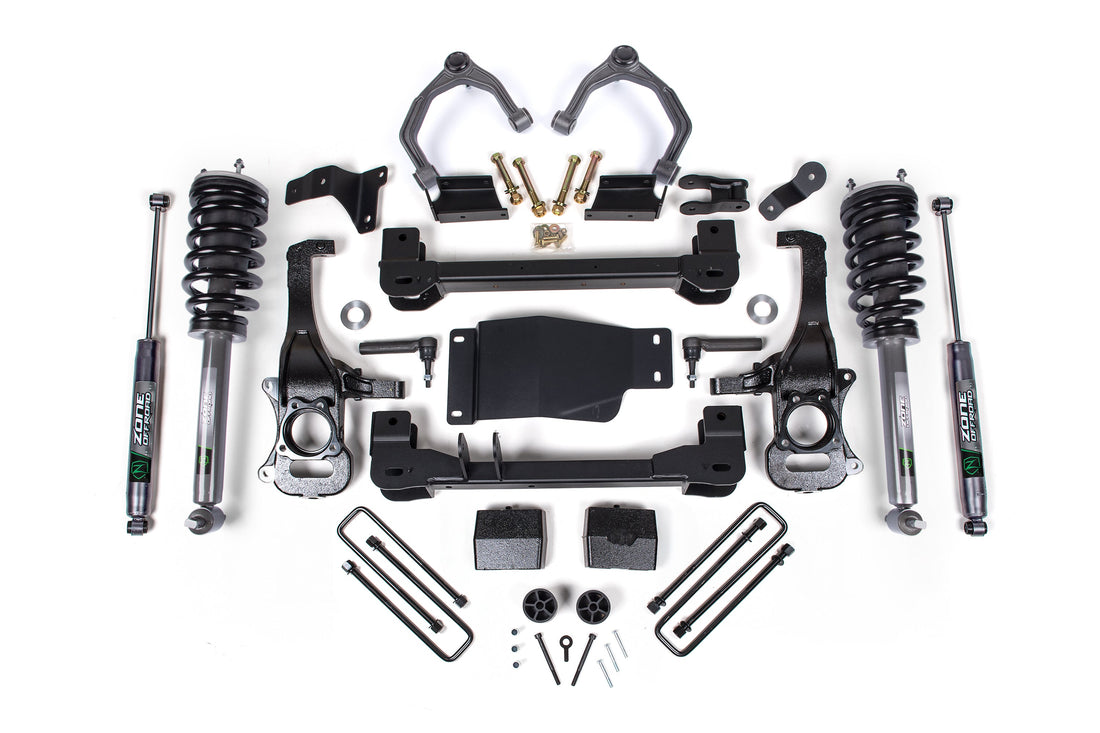 Zone Offroad 6 Inch Lift Kit | Chevy Silverado & GMC Sierra 1500 (19-24) 4WD
