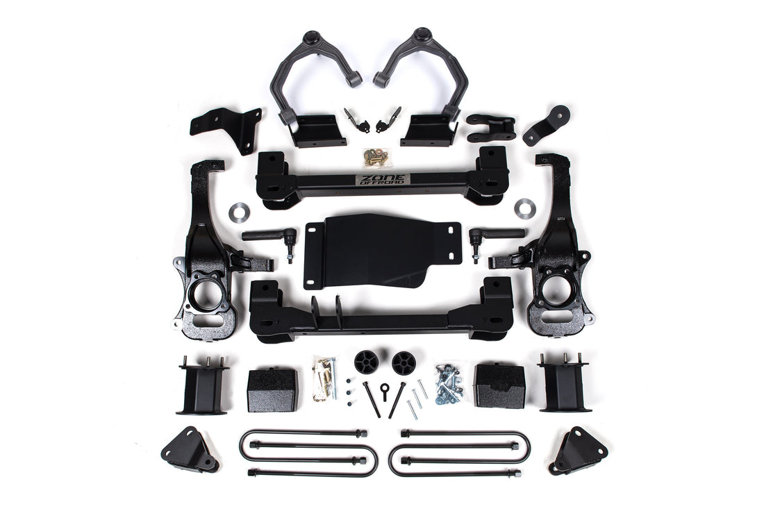 Zone Offroad 6 Inch Lift Kit | Chevy Silverado 1500 High Country & GMC Sierra 1500 Denali (25-26) 4WD