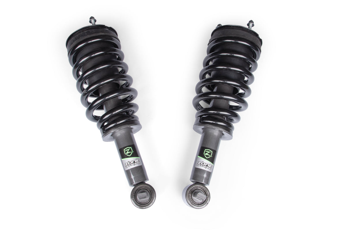 Zone Offroad 2 Inch Leveling Kit | Loaded Strut | Chevy Silverado & GMC Sierra 1500 (07-18)