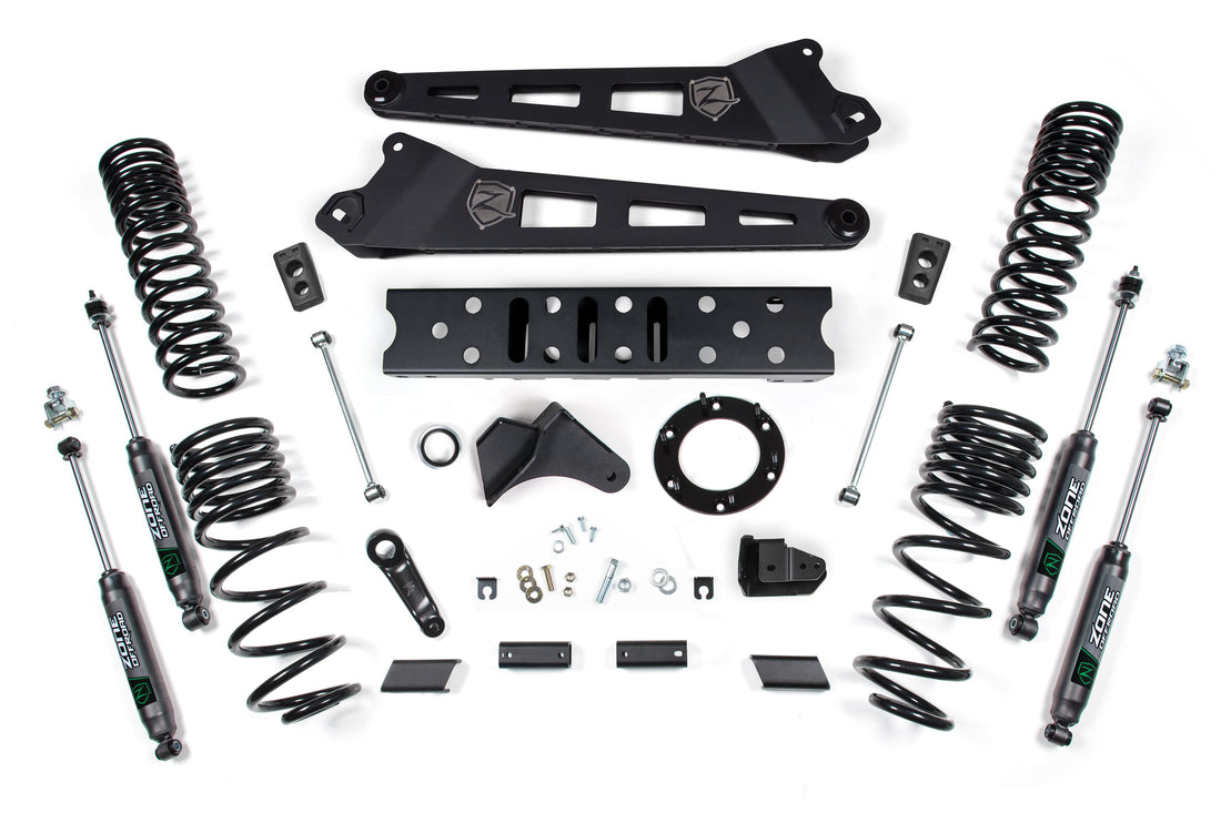 Zone Offroad 6.5 Inch Lift Kit W/ Radius Arm | Ram 2500 (19-24) 4WD | Diesel