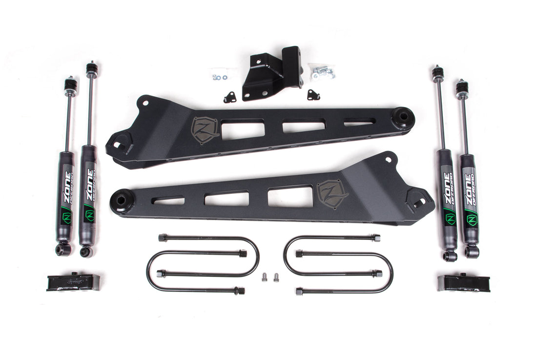 Zone Offroad 3 Inch Lift Kit W/ Radius Arm | Ram 3500 (19-24) 4WD | Diesel