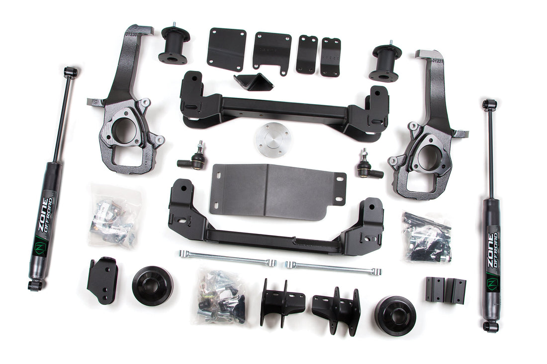 Zone Offroad 4" Lift Kit | 2009-2011 Dodge Ram 1500 4WD