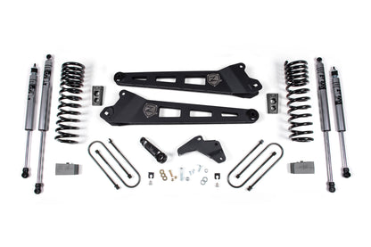 Zone Offroad 4 Inch Lift Kit w/ Radius Arm | Ram 3500 (25-27) 4WD | Diesel