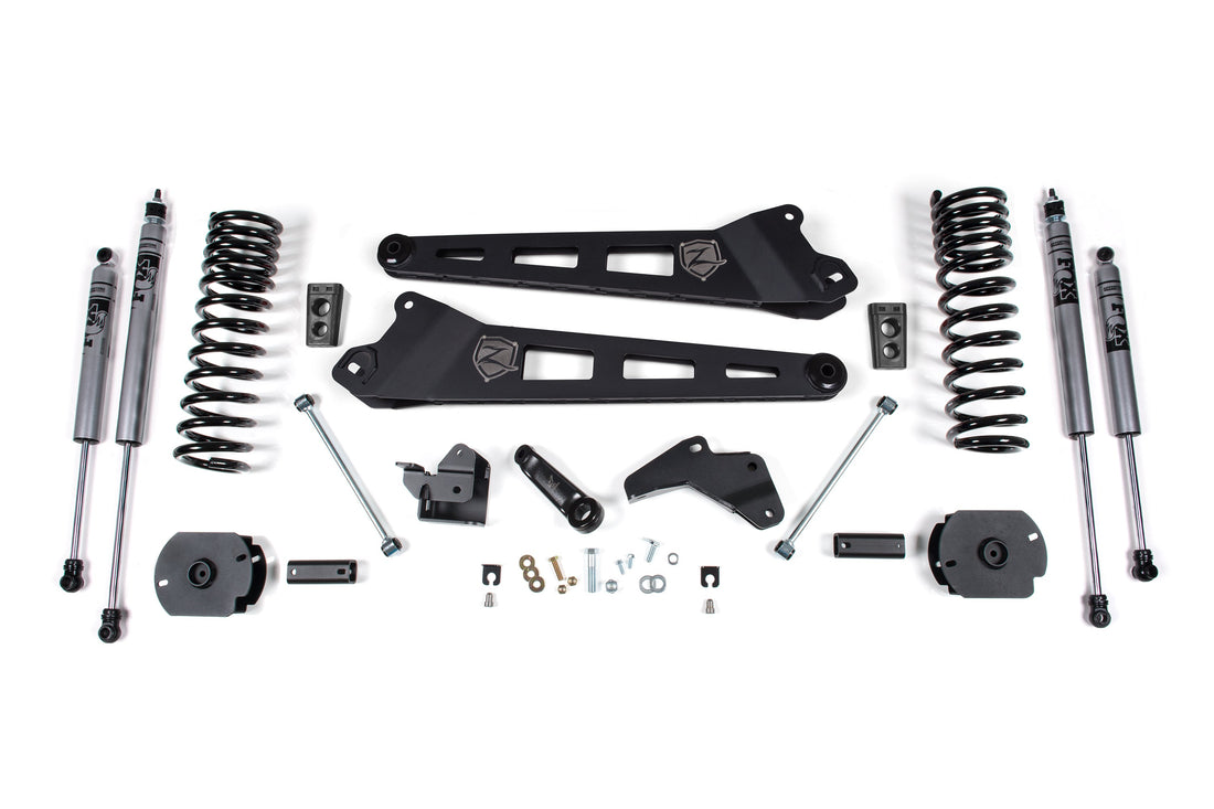 Zone Offroad 4 Inch Lift Kit W/ Radius Arm | Ram 2500 (14-18) 4WD | Gas