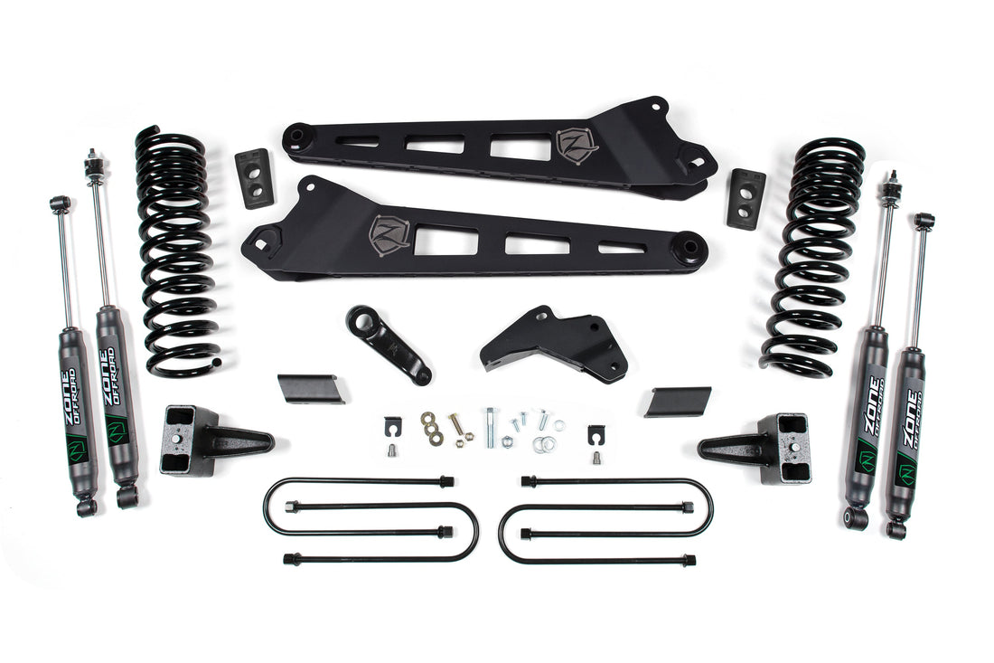 Zone Offroad 6.5 Inch Lift Kit W/ Radius Arm | Ram 3500 (13-18) 4WD | Diesel