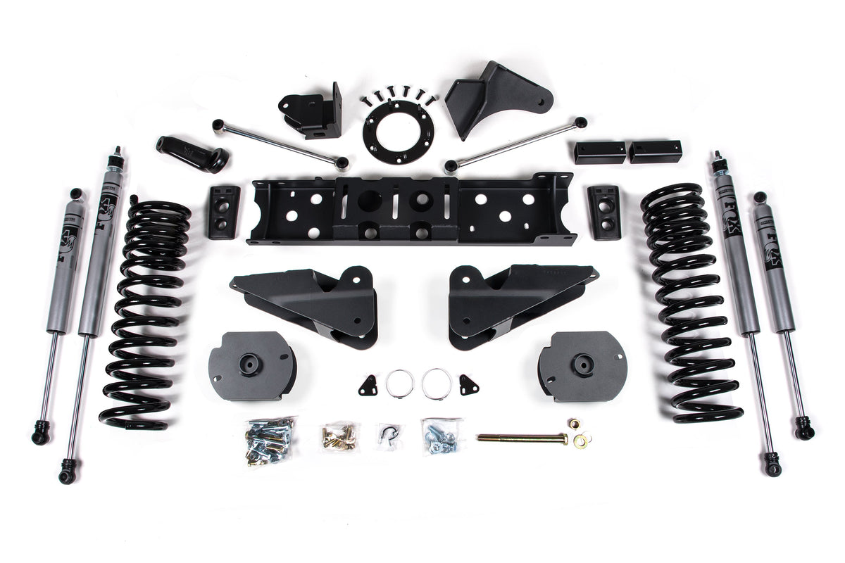 Zone Offroad 4 Inch Lift Kit W/ Radius Arm | Ram 2500 (25-27) 4WD | Diesel
