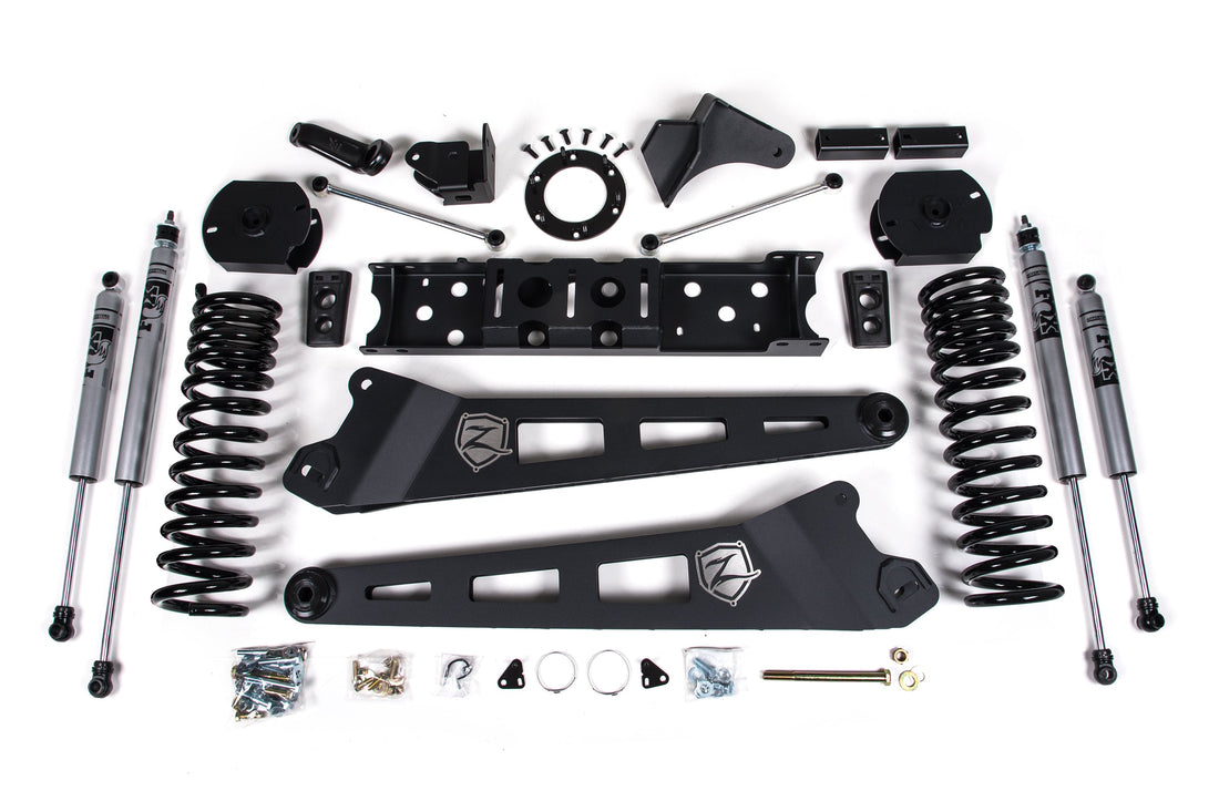 Zone Offroad 4.5 Inch Lift Kit W/ Radius Arm | Ram 2500 (19-24) 4WD | Diesel