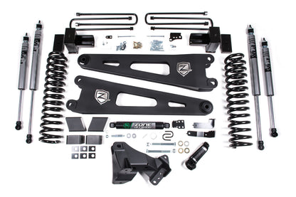 Zone Offroad 4 Inch Lift Kit w/ Radius Arm | Ford F250/F350 Super Duty (17-19) 4WD | Diesel