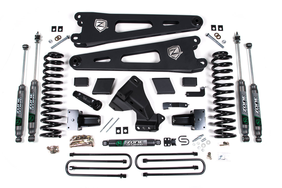 Zone Offroad 5 Inch Lift Kit w/ Radius Arm | Ford F250/F350 Super Duty (23-26) 4WD | Diesel