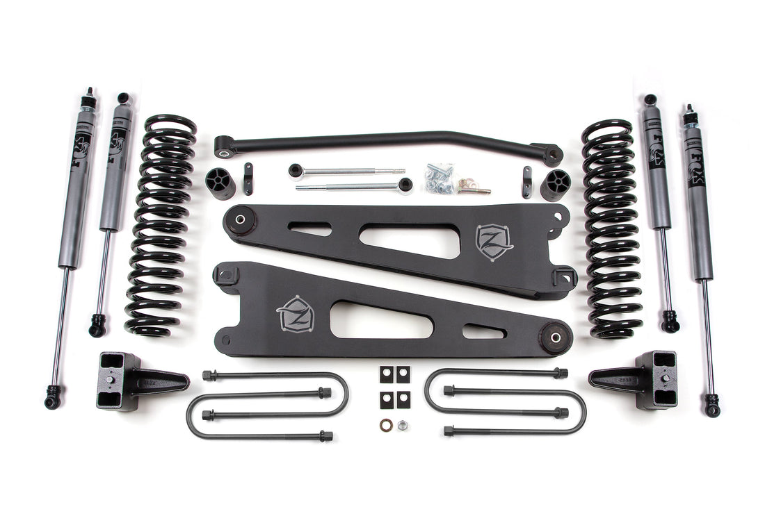 Zone Offroad 4 Inch Lift Kit w/ Radius Arm | Ford F250/F350 Super Duty (05-07) 4WD | Diesel