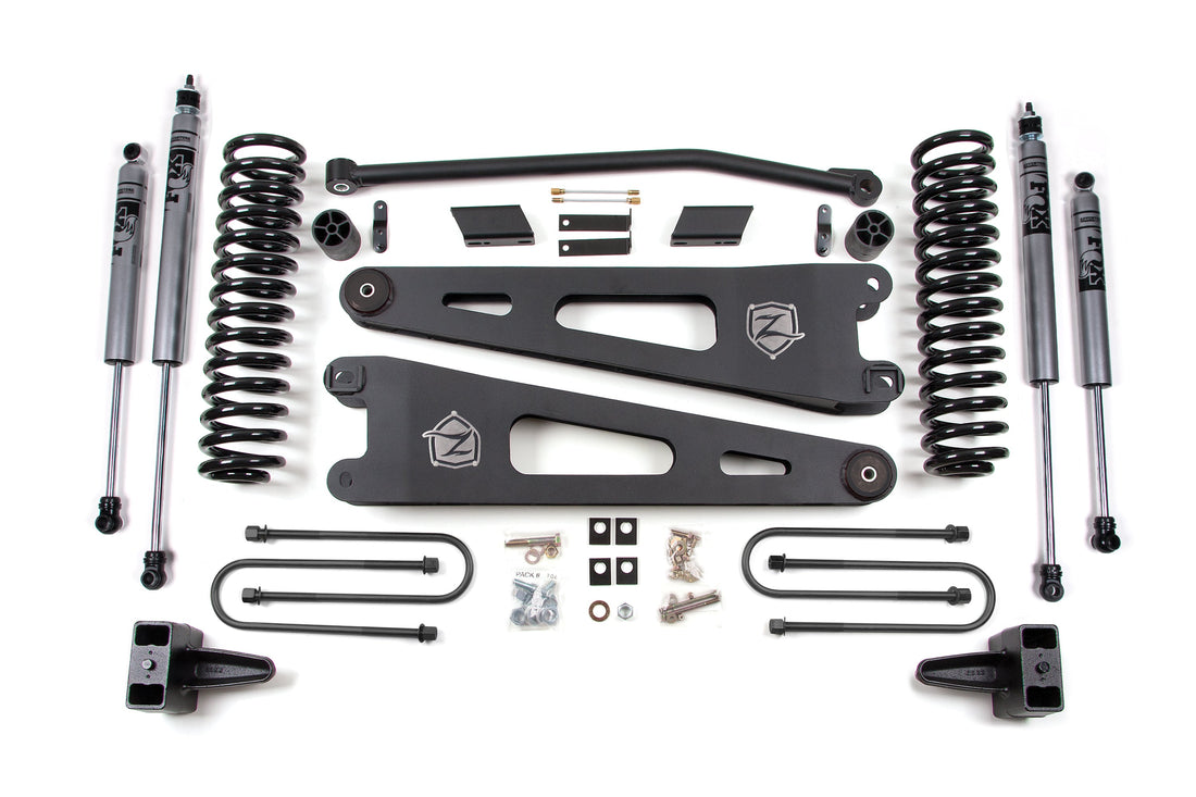 Zone Offroad 4 Inch Lift Kit w/ Radius Arm | Ford F250/F350 Super Duty (08-10) 4WD | Gas