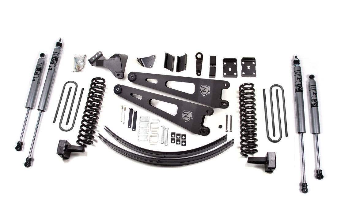 Zone Offroad 6 Inch Lift Kit w/ Radius Arm | Ford F250/F350 Super Duty (08-10) 4WD | Gas