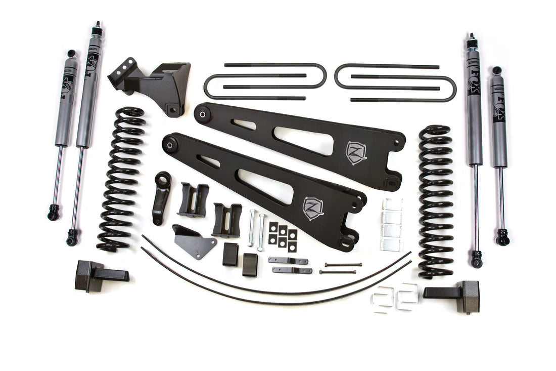 Zone Offroad 6 Inch Lift Kit w/ Radius Arm | Ford F250/F350 Super Duty (05-07) 4WD | Gas