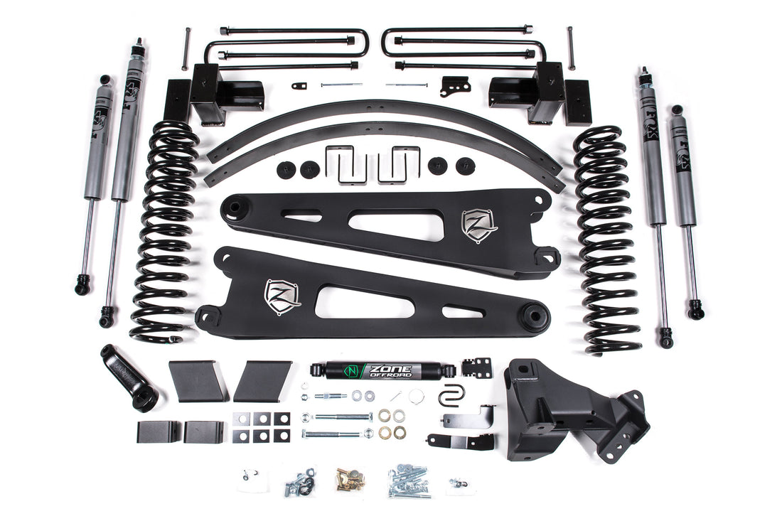 Zone Offroad 6" Lift Kit | Ford F250/F350 Super Duty (17-19) 4WD | Diesel
